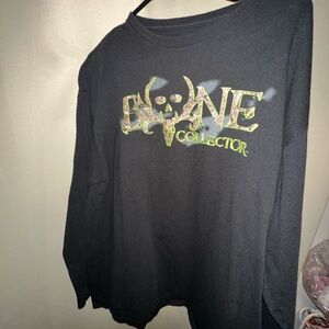 Bone Collector men's long-sleeve graphic T-shirt camouflage size XL